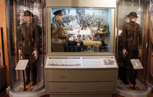 New Brunswick Units at the Front