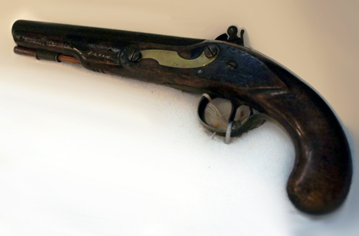 Flint lock pistol
